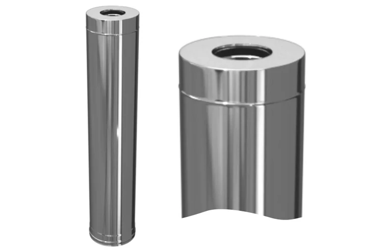 Ferrum HF Plus сэндвич 1,0 м (430/1,0мм + нерж.+ ceramics) Ф150х210