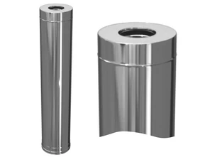 Ferrum HF Plus сэндвич 1,0 м (430/1,0мм + нерж.+ ceramics) Ф150х210