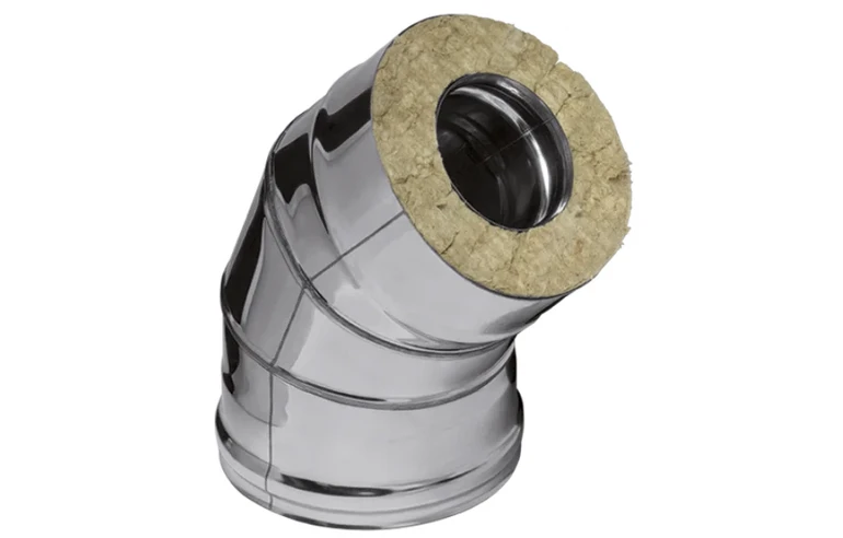 Ferrum HF Plus сэндвич-колено 135&deg; (430/1,0мм + нерж.) Ф150х210