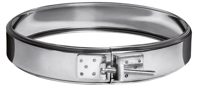 Ferrum хомут обжимной (430/0,5мм) Ф200 - 0min