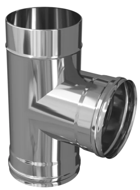 Ferrum HF тройник-Д 90° (430/0,8мм) Ф200 - 0min