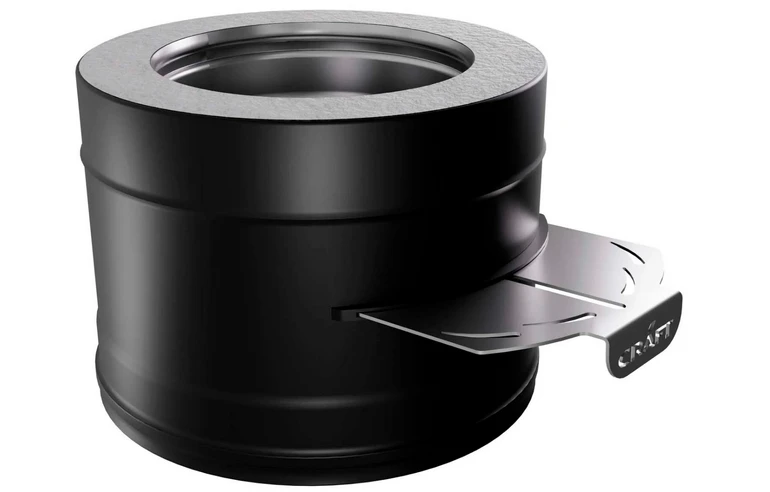 Craft HF-50BP сэндвич-шибер-задвижка (316/0,8/эмаль) Ф115х200