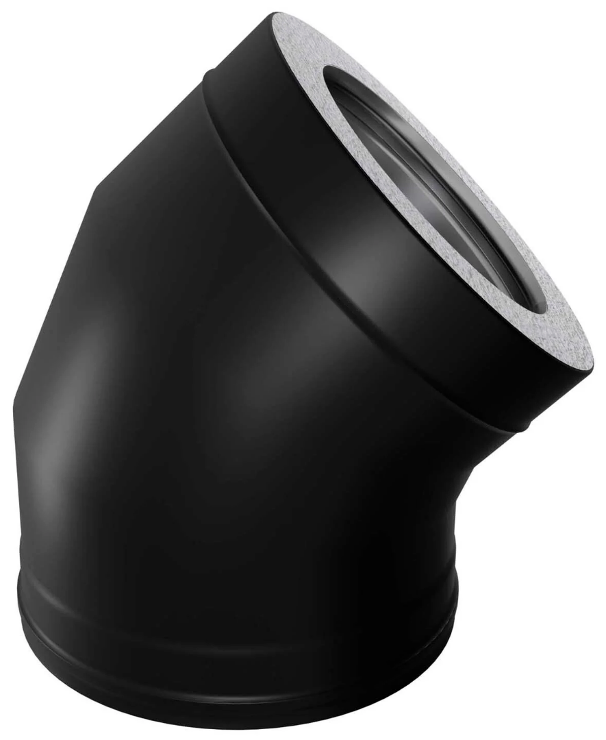 Craft HF-50BP сэндвич-колено 45° (316/0,8/эмаль) Ф150х250 - 0min