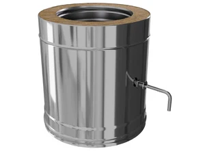 Craft HF-50 сэндвич-шибер (316/0,8/304/0,5) Ф115х200