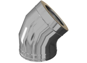 Craft HF-50 сэндвич-колено 45° (316/0,8/304/0,5) Ф115х200