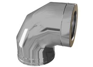 Craft HF-50 сэндвич-колено 90° (316/0,8/304/0,5) Ф115х200