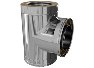 Craft HF-50 сэндвич-тройник 90° (316/0,8/304/0,5) Ф115х200