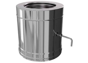 Craft HF-50B сэндвич-шибер (316/0,8/304/0,5) Ф115х200