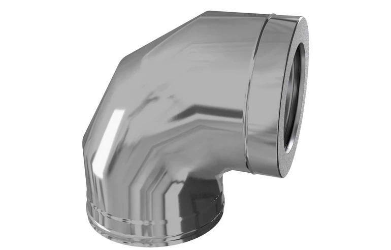 Craft HF-50B сэндвич-колено 90&deg; (316/0,8/304/0,5) Ф150х250