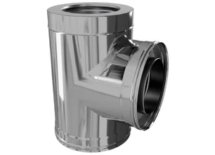 Craft HF-50B сэндвич-тройник 90° (316/0,8/304/0,5) Ф150х250