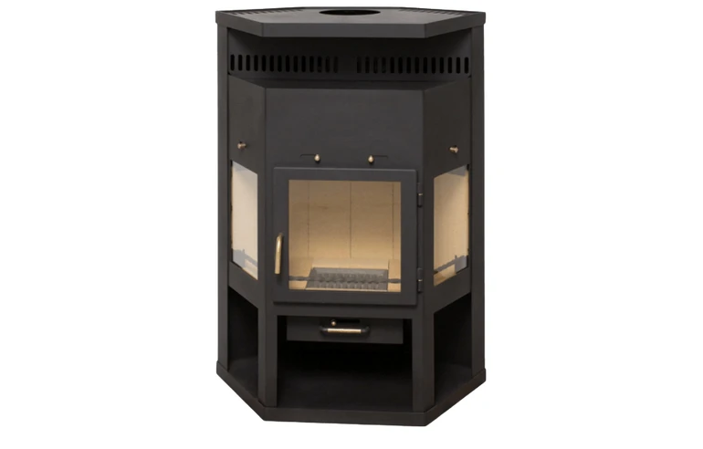 Печь-камин АОТ 11,0 в модификации &laquo;Енисей&raquo;