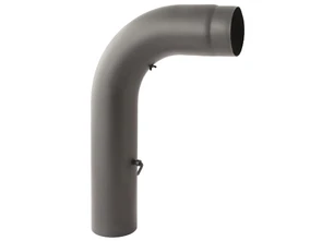 Darco колено высокое гнутое с шибером и ревизией 90° (DC01/2,0 мм) Ф130