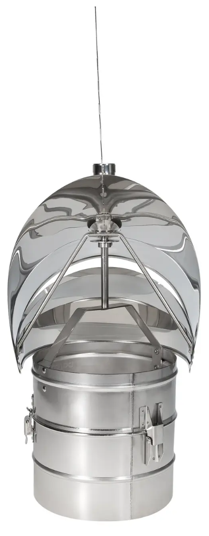 Darco дымоходный флюгер DRAGON RO150CH-DR-B - 1min