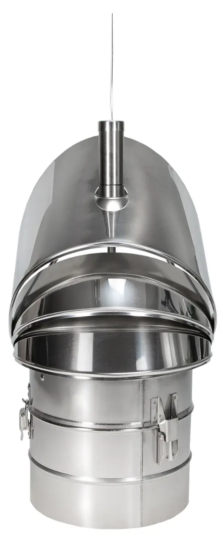 Darco дымоходный флюгер DRAGON RO150CH-DR-B - 2min