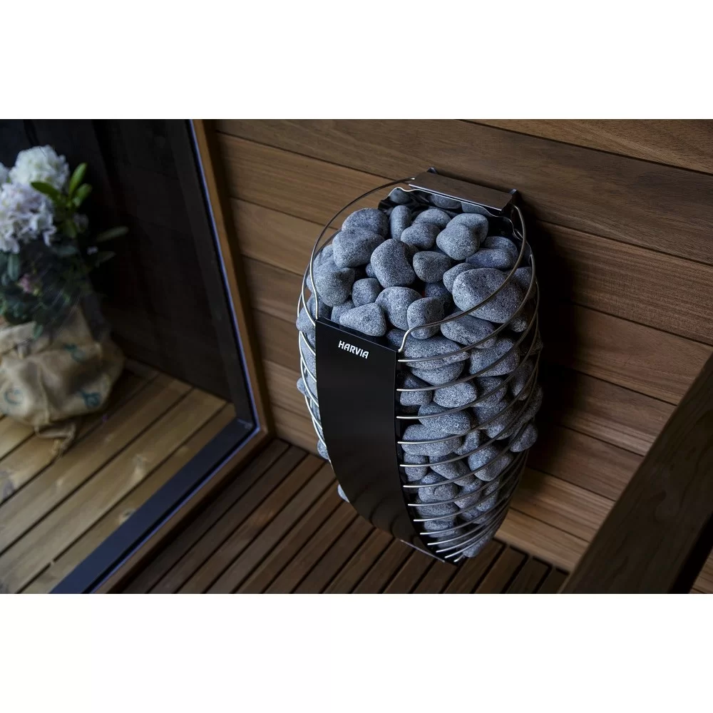 Печь для бани Harvia Spirit SP60 WiFi (в комплекте с камнями 60кг) - 11min