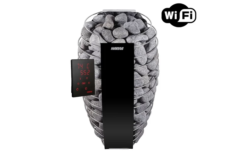 Печь для бани Harvia Spirit SP90 WiFi (в комплекте с камнями 60кг)