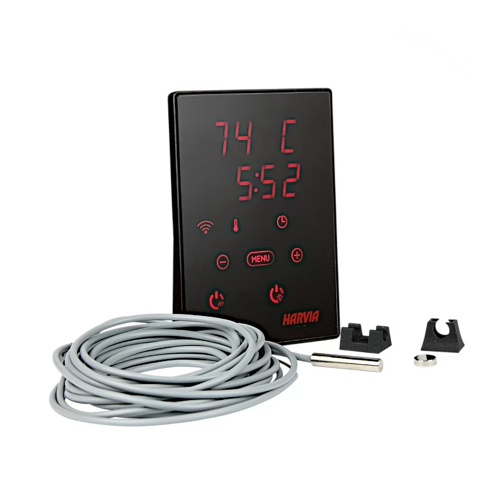 Печь для бани Harvia Cilindro PC90XE Steel - 2min