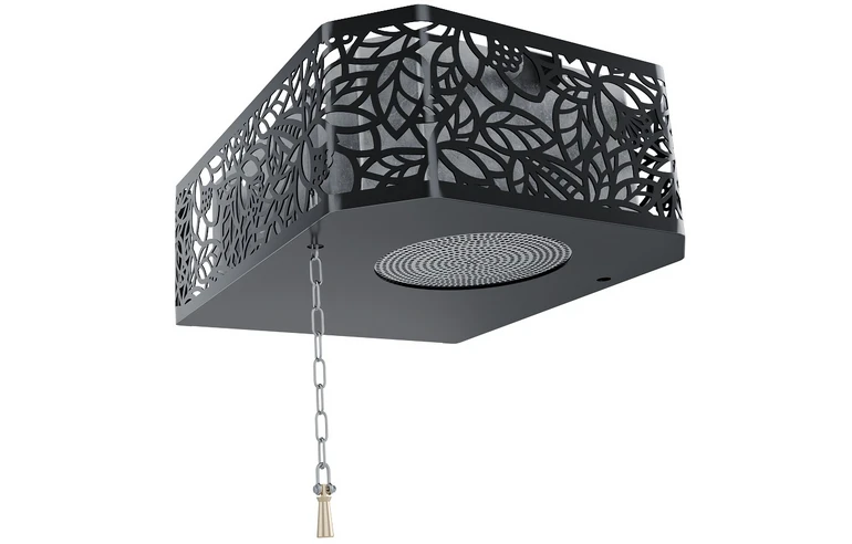 Обливное устройство ИзиСтим Каскад 20 в кожухе сетке Хохлома черный