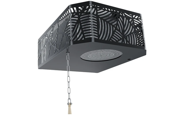 Обливное устройство ИзиСтим Каскад 20 в кожухе сетке Модерн черный