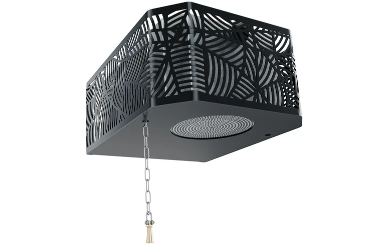 Обливное устройство ИзиСтим Каскад 30 в кожухе сетке Модерн черный