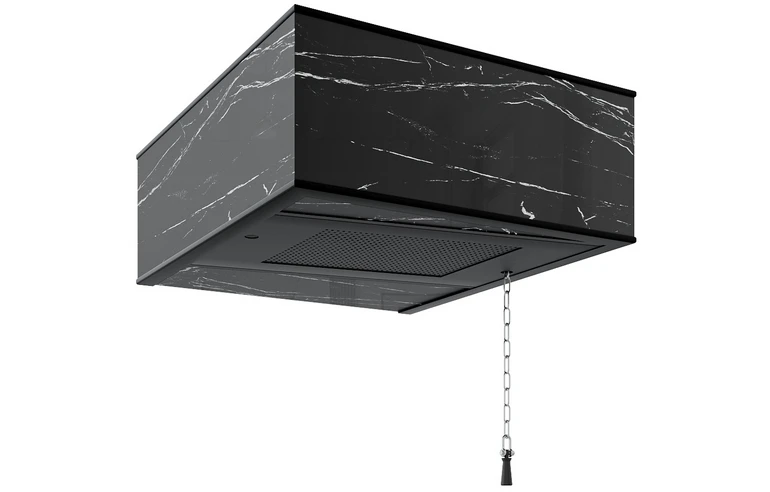 Обливное устройство ИзиСтим Каскад 20 в кожухе из керамики Черный