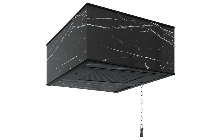 Обливное устройство ИзиСтим Каскад 30 в кожухе из керамики Черный