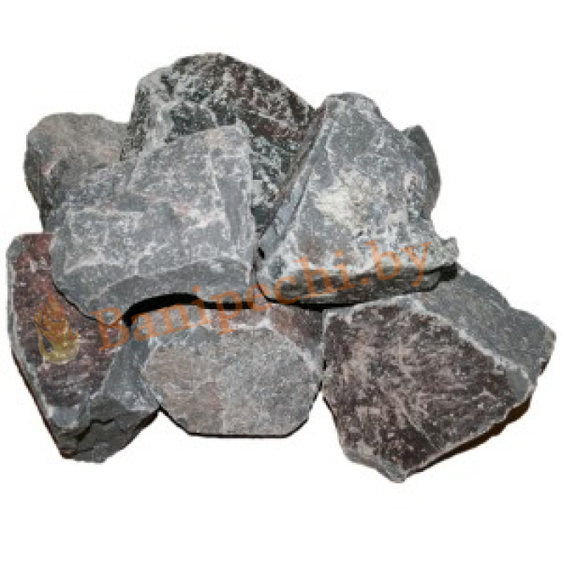 Камни для бани Порфирит Колотый, 20 кг - 0