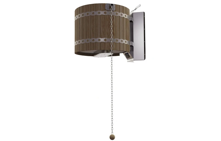 Обливное устройство Ливень L ПРО 70л с деревянным обрамлением &laquo;Термо&raquo;