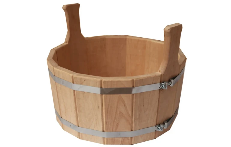 Шайка для бани Ольха 12л БЕЗ вставки