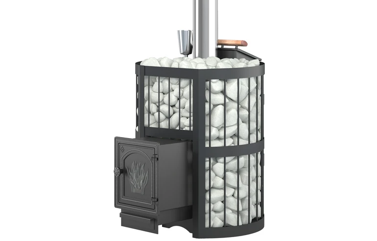 Печь для бани ЭТНА Стандарт 24 (ДТ-4) Закрытая каменка