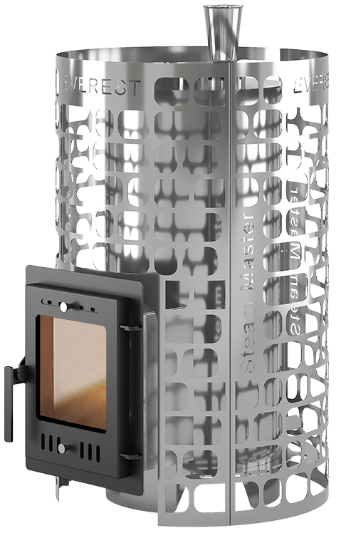 Печь для бани Эверест "Steam Master" 24 INOX (210М) б/в - 0min