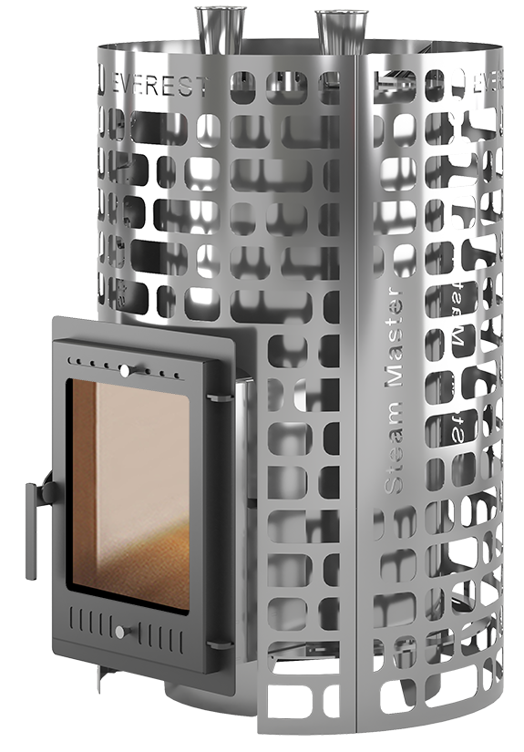 Печь для бани Эверест "Steam Master" 38 INOX (320М) б/в - 0min