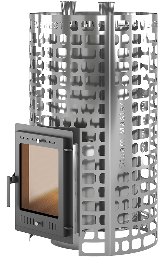 Печь для бани Эверест "Steam Master" 44 INOX (320М) б/в - 0min