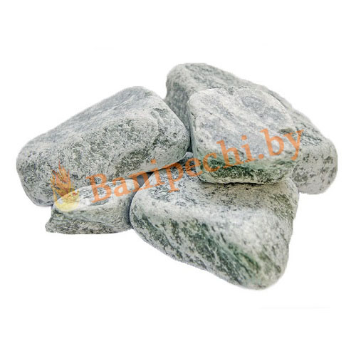 Камни для бани Серпентинит Змеевик обвалованный  крупный, 10 кг - 0