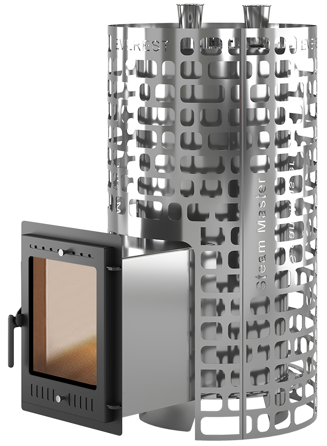 Печь для бани Эверест "Steam Master" 44 INOX (320М) - 0min