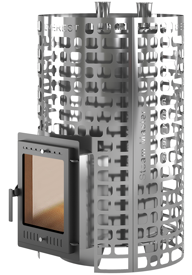 Печь для бани Эверест "Steam Master" 60 INOX (320М) б/в - 0min