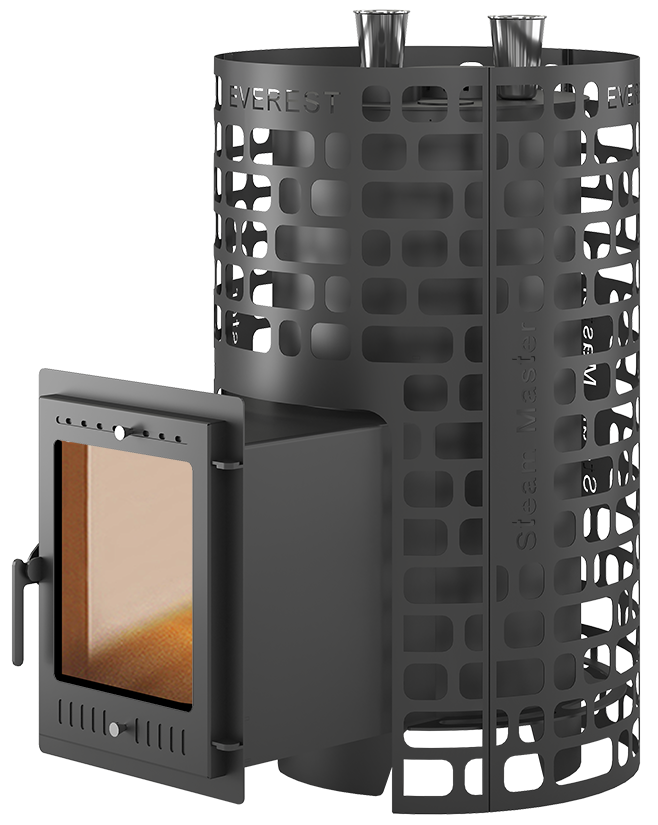 Печь для бани Эверест "Steam Master" 38 (320М) - 0min