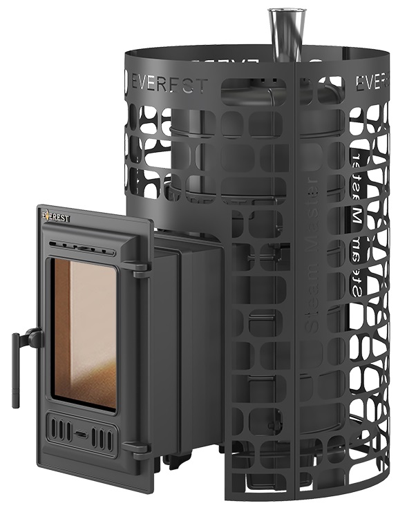 Печь для бани Эверест "Steam Master" 18 (310) ЧУГУН - 0min