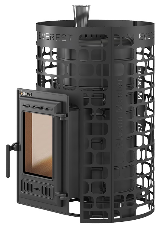 Печь для бани Эверест "Steam Master" 18 (310) ЧУГУН б/в - 0min