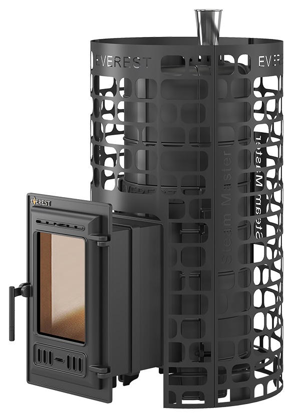 Печь для бани Эверест "Steam Master" 24 (310) ЧУГУН - 0min