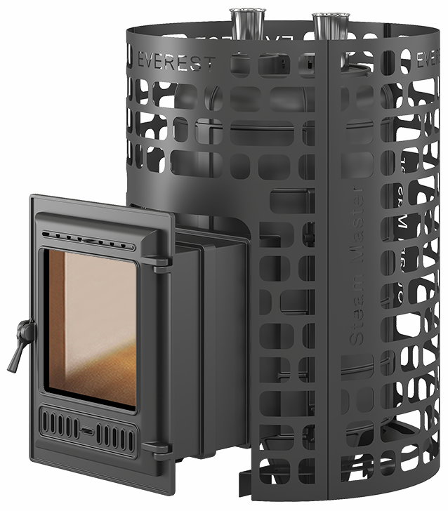 Печь для бани Эверест "Steam Master" 30 (320) ЧУГУН - 0min