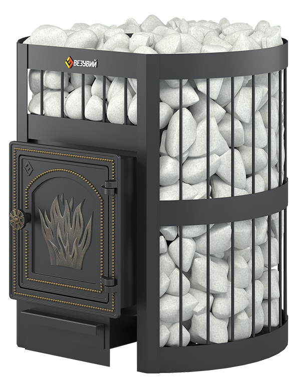 Печь для бани Везувий Легенда Стандарт 16 (ДТ-4) б/в - 0min