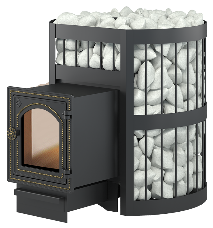 Печь для бани Везувий Легенда Стандарт 16 (ДТ-4C) - 0min