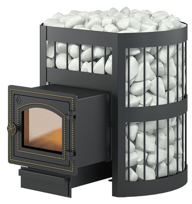 Печь для бани Везувий Легенда Стандарт 12 (ДТ-3C) - 0min