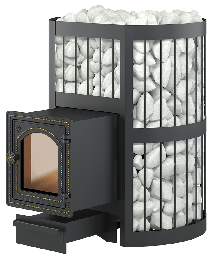 Печь для бани Везувий Легенда Стандарт 28 (ДТ-4С) - 0min