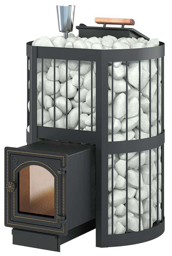 Печь для бани Везувий Ураган Стандарт 16 (ДТ-4С) - 0min