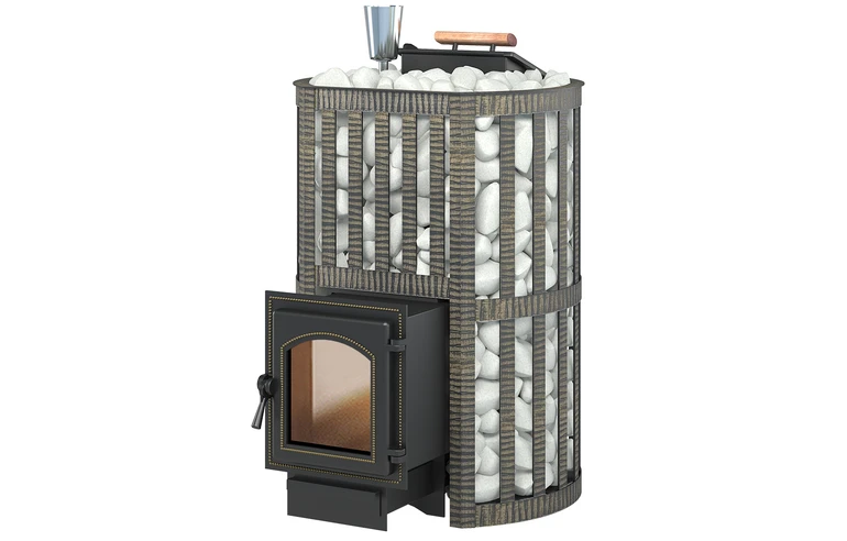 Печь для бани Везувий Ураган Ковка 22 (270)