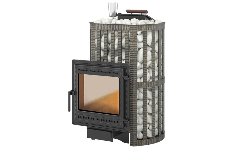 Печь для бани Везувий Ураган Ковка 28 (505)