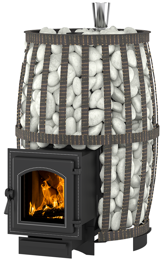 Печь для бани Везувий Легенда Русский пар Ковка 24 (270) - 0min