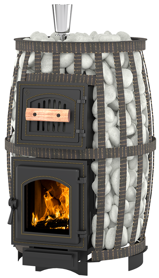 Печь для бани Везувий Легенда Русский пар Ковка 24 (270) б/в - 0min